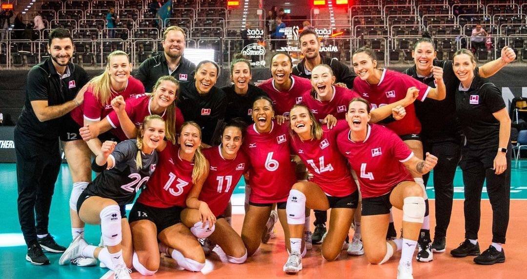 加拿大女子排球队连胜,晋级四强 加拿大女子排球队连胜,晋级四强