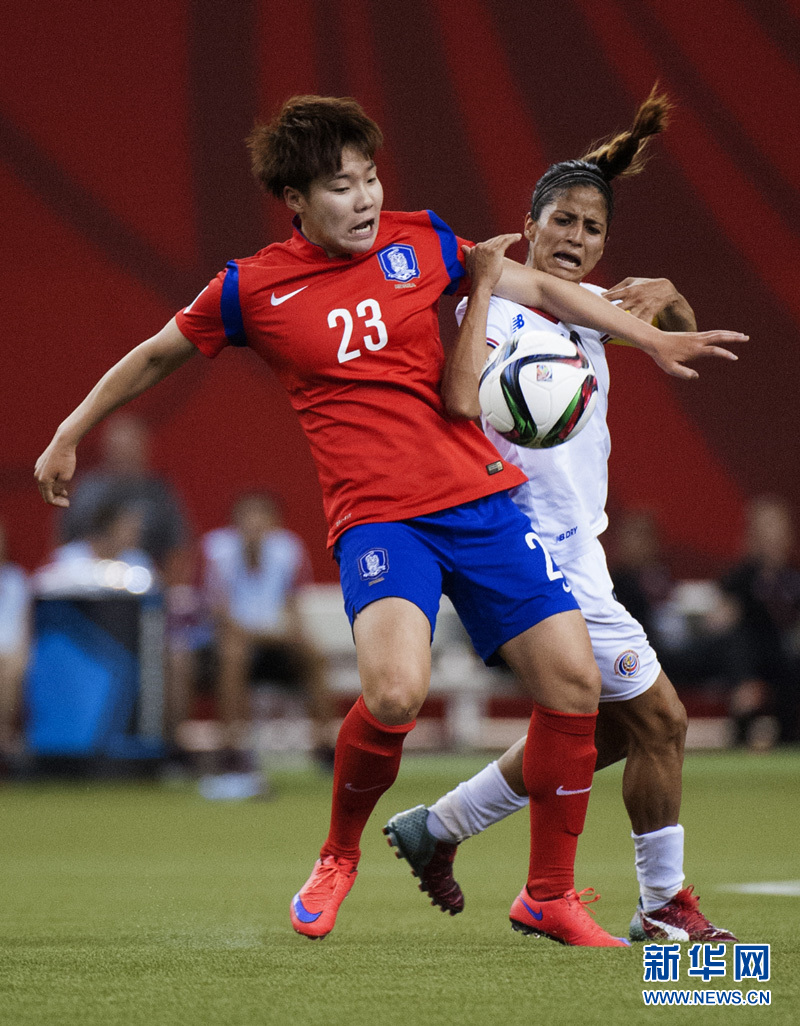 哥斯达黎加女足全取三分,英勇晋级 哥斯达黎加女足全取三分,英勇晋级